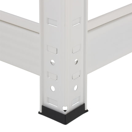 Steel Shelving Unit, Heavy-Duty, 5 Adjustable Tiers