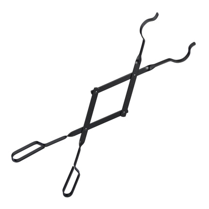 Steel fireplace rod