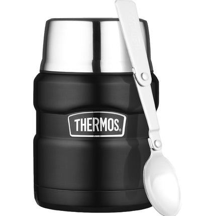 Steel mat moss King 0.5L matt black