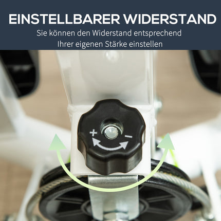 Stepper with LCD, Handle - Steel, Supports 100 kg