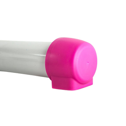 Stepper with Movable Arms and Ropes, Pink-White