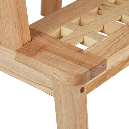 Step stool in walnut