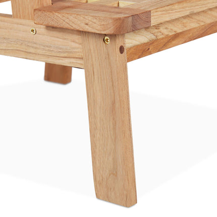 Step stool in walnut