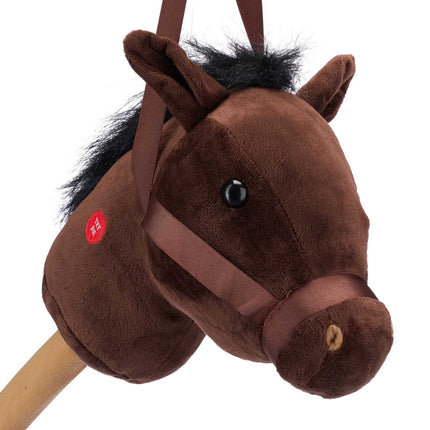 Stick horse with sounds for children