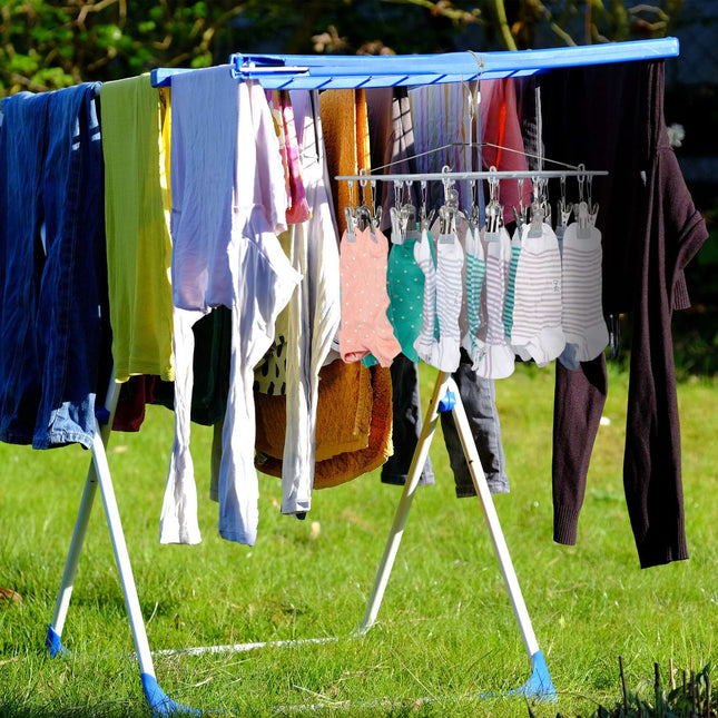 Stocking dryer for clothes horse