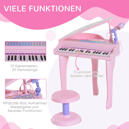 Stool for musical instruments for children, durable design