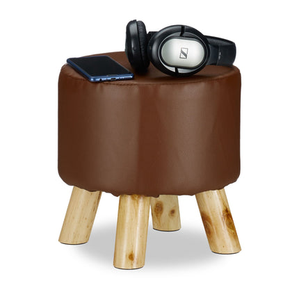 Stool artificial leather