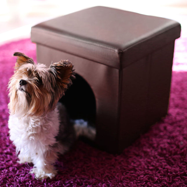 Stool for dog boxes
