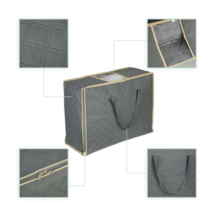 Storage bag for quilts 2-pack