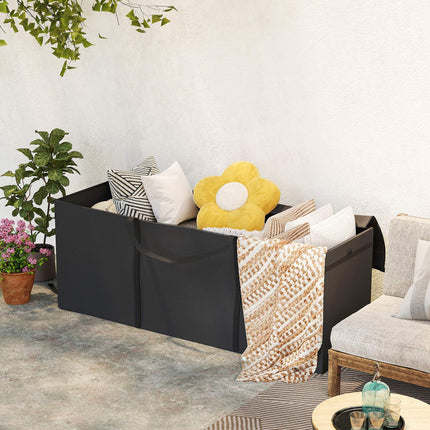 Waterproof storage bag for garden cushions, 200 x 60 x 75 cm