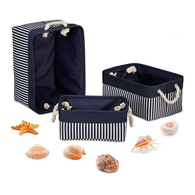 Storage baskets 3 sizes in one set