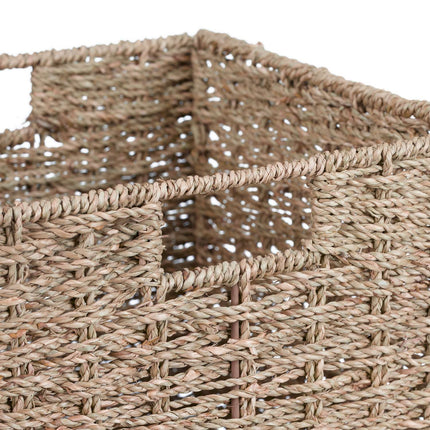 Storage basket seagrass set