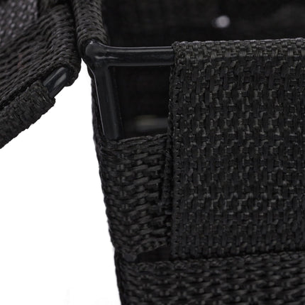 Storage basket with lid