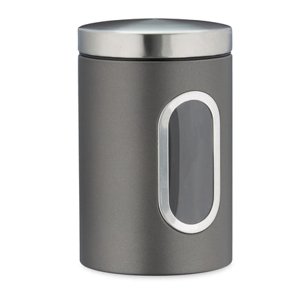 Storage jar with viewing window