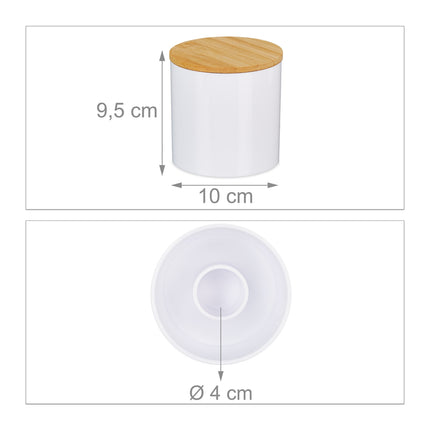 Storage set with 3 cotton swabs