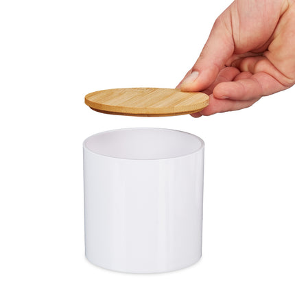 Storage set with 3 cotton swabs