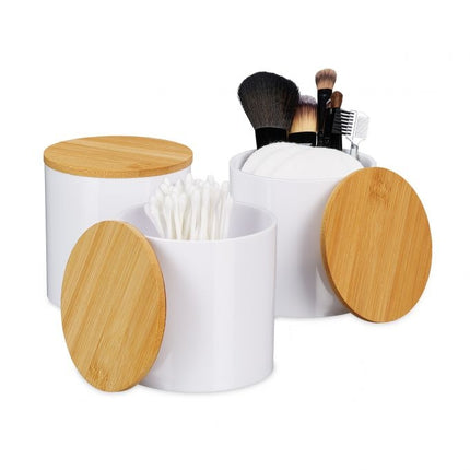 Storage set with 3 cotton swabs