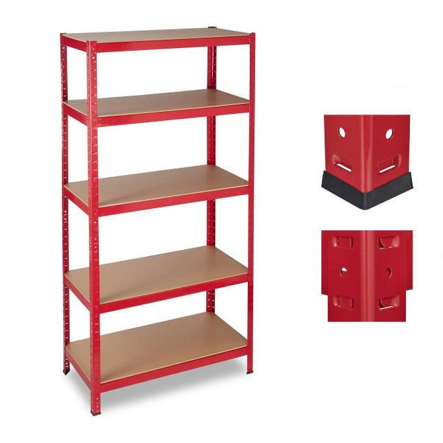 Opbergplank 1325 kg rood