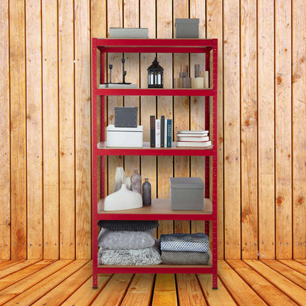 Storage shelf 180x90x60 red