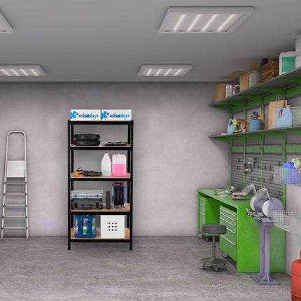 Storage shelf black