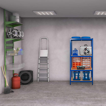 Storage shelf blue
