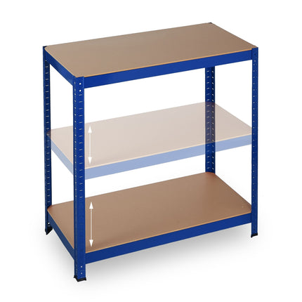 Storage shelf blue