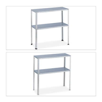 Storage shelf with 4 shelves
