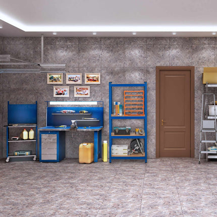 Storage shelf with 4 shelves