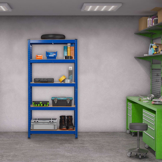 Storage shelf with 5 shelves