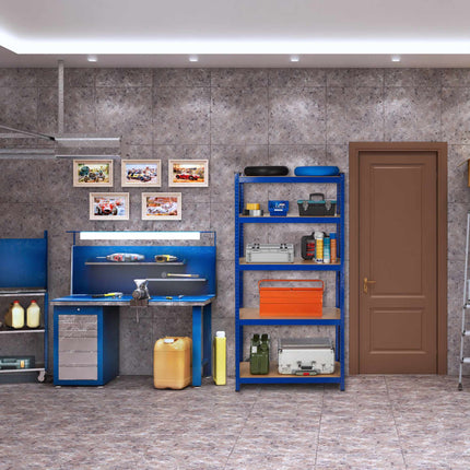 Storage shelf with 5 shelves