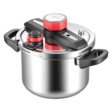 Stovetop Pressure Cooker 6L, Stainless, 3 Pressure Levels