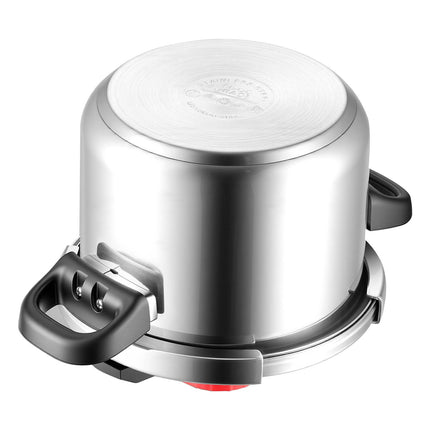 Stovetop Pressure Cooker 6L, Stainless, 3 Pressure Levels
