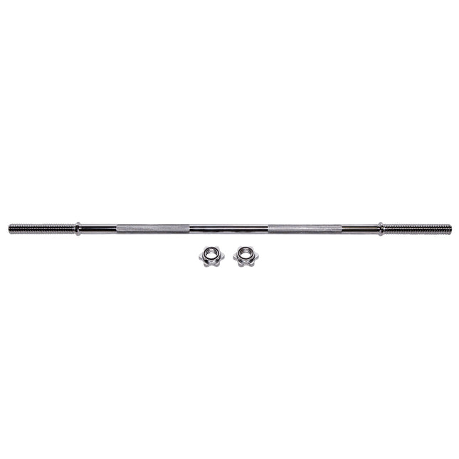 Straight Bar 120 cm, 30 mm Diameter with Clamps