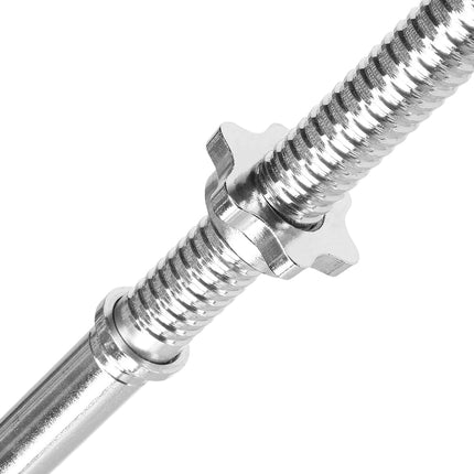 Straight Bar 200 cm, 30 mm Diameter with Clamps