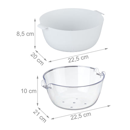 Strainer with bowl