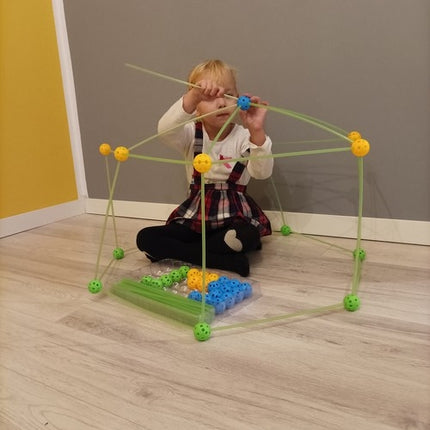 Straw blocks 100 pcs. - tent 22613