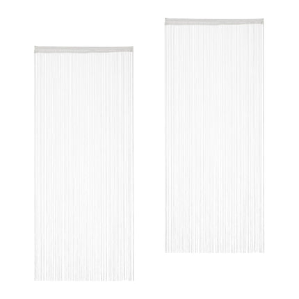 String curtain white