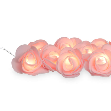 String of lights roses