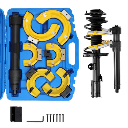 Strut Spring Compressor Kit – 3 Yokes, Carrying Case