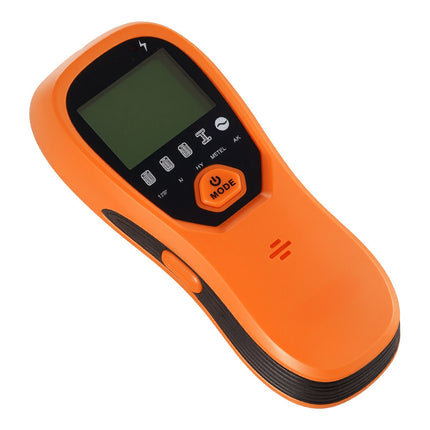 Stud Finder Wall Scanner 5-in-1, LCD, AC Wire Detect