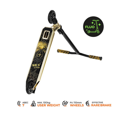 Stunt Scooter, 110mm PU Wheels, ABEC7 Bearings