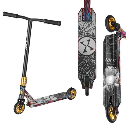 Stunt Scooter for Tricks, ABEC-9 Bearings, 110mm Wheels