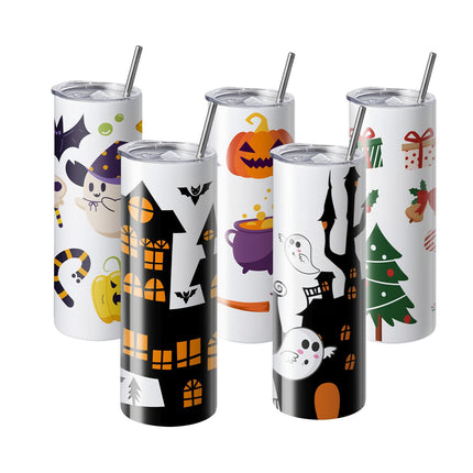 Sublimation Tumblers, 24-Pack 20 oz Stainless Steel Set