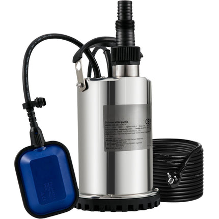Submersible Water Pump 550W, 9500L/H, Float Switch