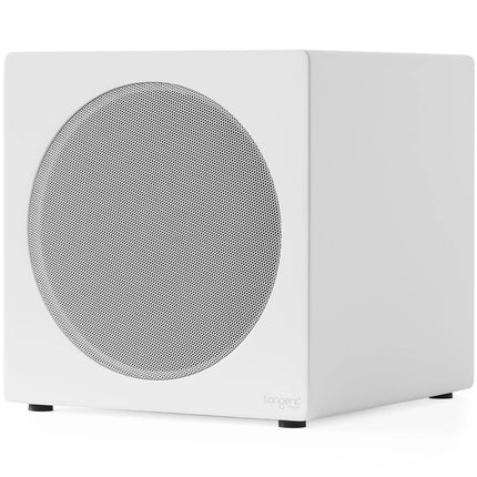 Subwoofer, 8-Inch, White, High-Performance Audio