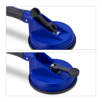 Suction lifter set of 2 with flexible heads