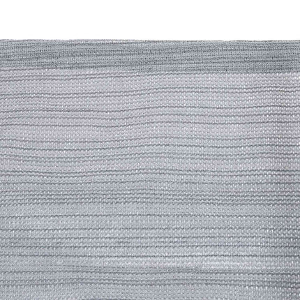 Sun sail polyethylene rectangular light grey