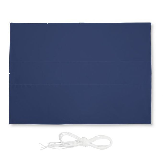 Sun sail rectangular dark blue
