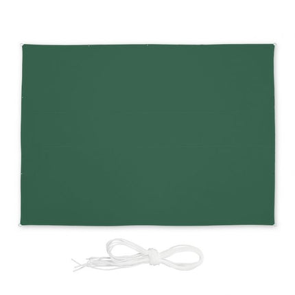 Sun sail rectangular green