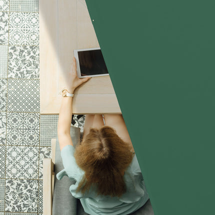 Sun sail rectangular green